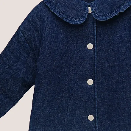 Veste Bébé Fille Matelassée – Douceur & Élégance thumbnail 2