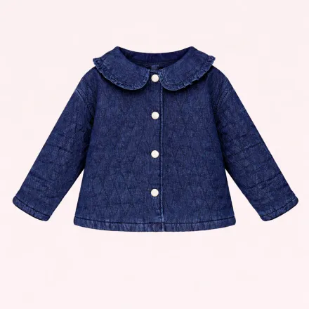 Veste Bébé Fille Matelassée – Douceur & Élégance thumbnail 1
