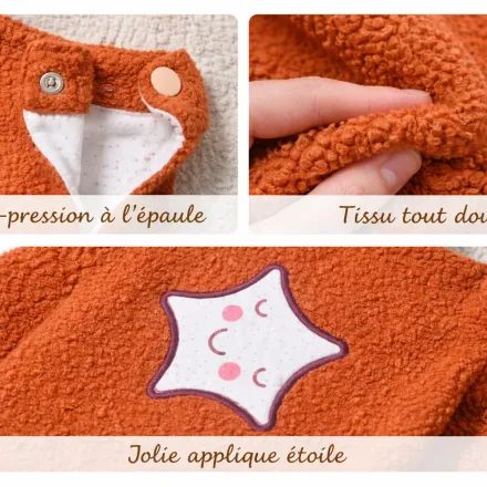 Gigoteuse Bébé Terracotta – Douceur & Confort Absolu thumbnail 2
