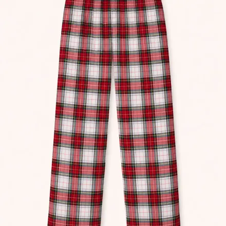 Ensemble Pyjama Fille À Carreaux – Style Classique & Confort thumbnail 3