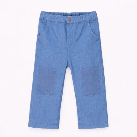 Pantalon Bébé Bleu – Confort & Style Au Quotidien thumbnail 2