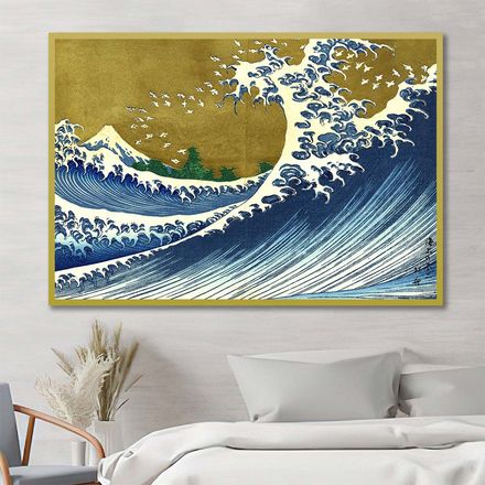 Tableau Kanagawa Wave – Voyage Artistique thumbnail 1