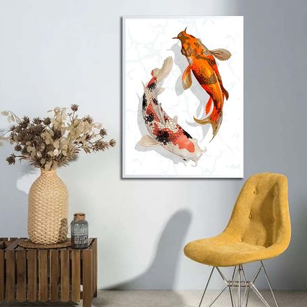 Tableau Koï Harmony – Voyage Artistique thumbnail 2