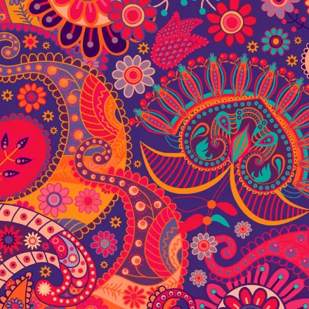 Tableau Vivid Mosaic – Art Floral thumbnail 2