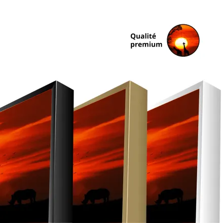 Tableau Sunset Savannah – Voyage Artistique thumbnail 3