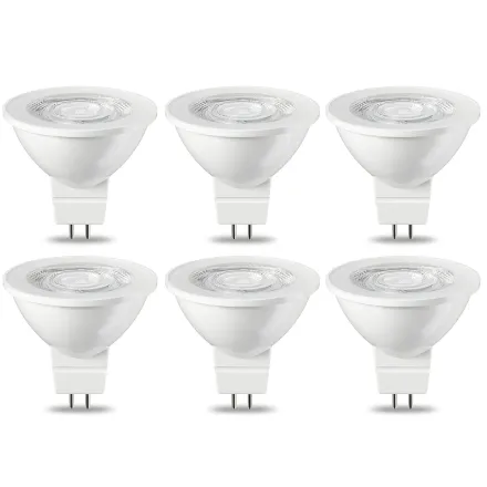 Lot 6 Ampoules Gu5.3 / Mr16 7w – Éclairage Led thumbnail 1