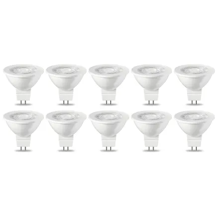 Lot 10 Ampoules Gu5.3 / Mr16 7w – Éclairage Led thumbnail 2