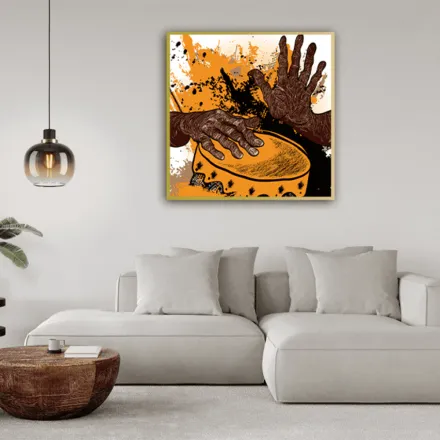 Tableau Rhythm Of Africa – Voyage Artistique thumbnail 2