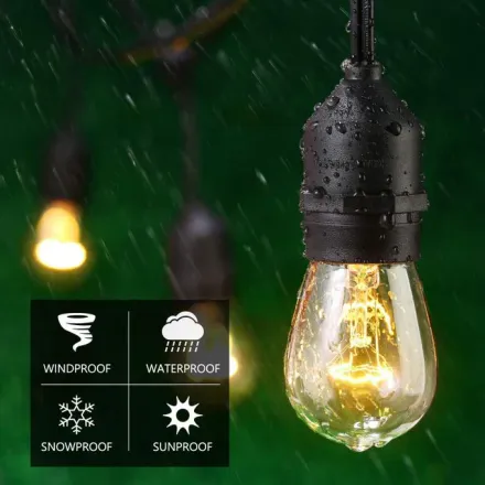 Guirlande Led 5m – 10 Ampoules Étanche thumbnail 3