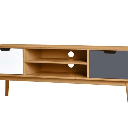 Cusco Meuble Tv Avec 2 Portes 140 Cm thumbnail 3