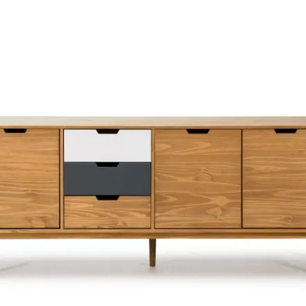 Cusco Buffet Avec 3 Portes Et 3 Tiroirs 171 Cm thumbnail 4