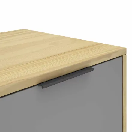 Elfa Meuble Tv Avec 2 Portes Et 2 Niches 140 Cm thumbnail 4