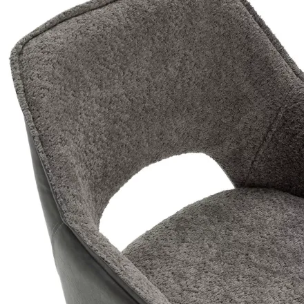 Mariel Fauteuil De Salle A Manger - Gris thumbnail 3