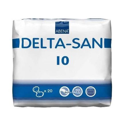 Pansement Anatomique Delta-san 10 - (4x20 Unités) thumbnail 1