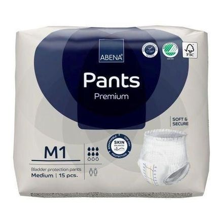 Sous-vêtements Absorbants Pants Premium M1 (5 X 15 Unités) thumbnail 1