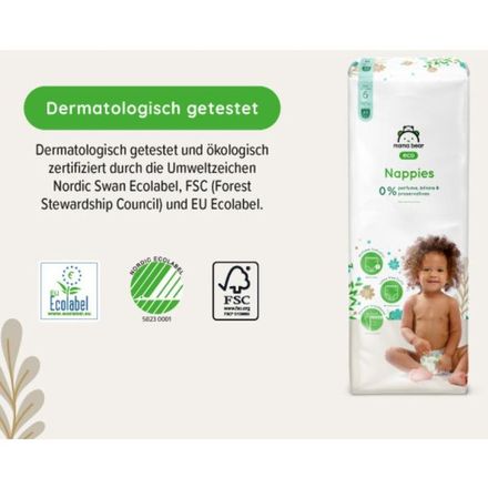 Couches Bébé Eco Taille 6 (16+ Kg) – Pack 40 Pièces thumbnail 2