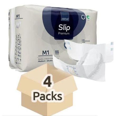 Couches Slip Premium M1 (paquet De 4 X 26 Unités) thumbnail 1