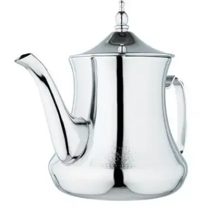Théière Marocaine Moderne En Inox – 60 Oz – Élégante, Résistante Et Pratique thumbnail 1
