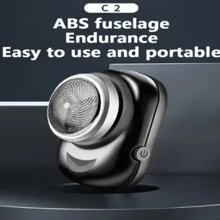 Kemei Km-c2 Tondeuse Électrique Étanche Mini Portable – Rasage Sec Et Humide Pour Barbe Et Visage thumbnail 3