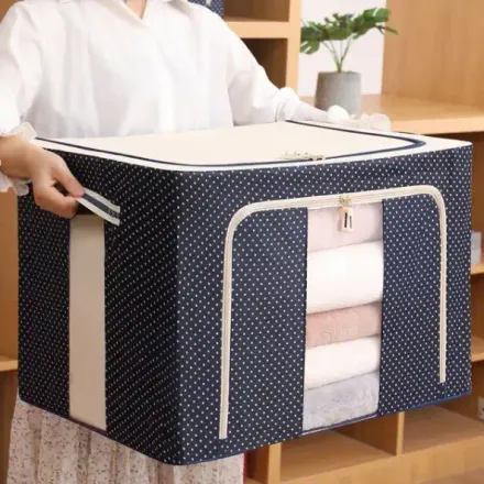 Sac De Rangement Tdr Avec Couvercle – Tissu Oxford Pliable  thumbnail 3
