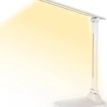 Lampe De Bureau Led Tactile 50 Cm – Panneau Lumineux Articulé Avec 3 Niveaux D’éclairage thumbnail 4