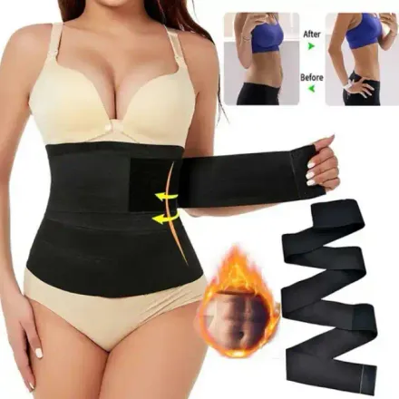 Corset Minceur Femme – Gaine Amincissante Pour Ventre Plat Et Sudation thumbnail 1