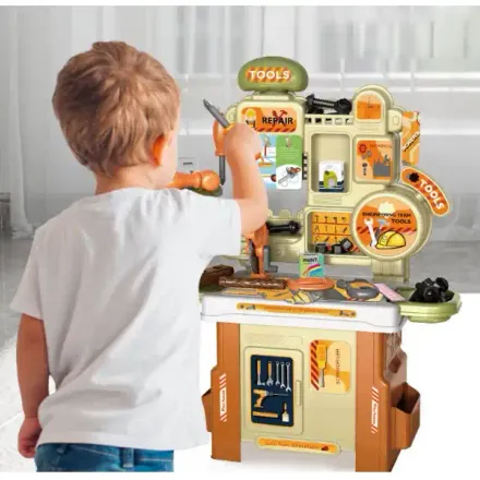 Bluebell Kids Tool Bench – Établi De Bricolage Pour Enfants Avec 53 Accessoires thumbnail 3