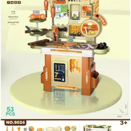 Bluebell Kids Tool Bench – Établi De Bricolage Pour Enfants Avec 53 Accessoires thumbnail 4