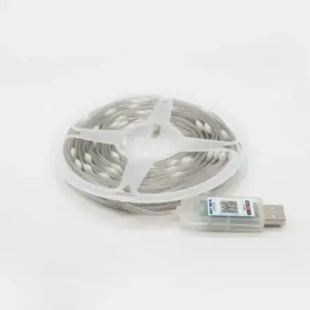 Kit Guirlande Lumineuse Led Rgb Avec Télécommande Et Contrôle Par Application thumbnail 4