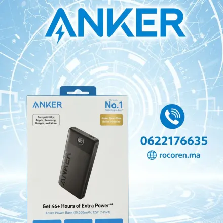 Anker Power Bank 10000mah - Batterie Externe Noir thumbnail 3