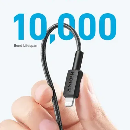 Câble Anker 322 Powerline Usb-c Vers Lightning 60w – Charge Rapide Iphone thumbnail 3