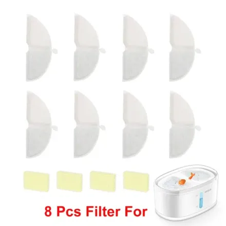 Filtre Pour La Fontaine Rojeco 2.5l Double Chat – Pack De Filtres Officiels thumbnail 2