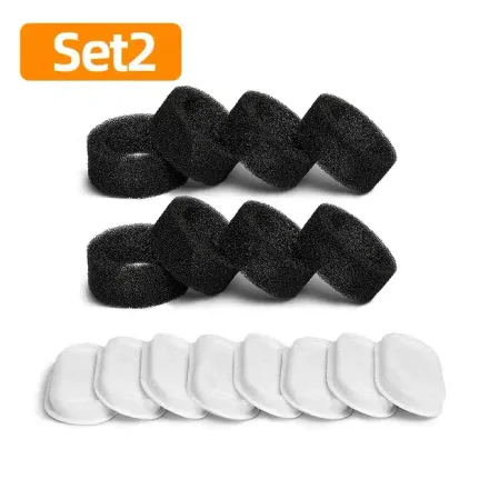 Filtre Pour La Fontaine Rojeco 3.2l/2l – Pack De 8 Filtres Charbon Actif thumbnail 2