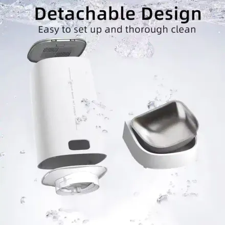 Rojeco 4l Distributeur Automatique De Nourriture Pour Animaux Domestique, 2,4 G Wifi thumbnail 2