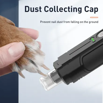 Rojeco P3 Broyeur À Ongles Électrique Pour Animaux De Compagnie Avec 2 Lumières Led thumbnail 3