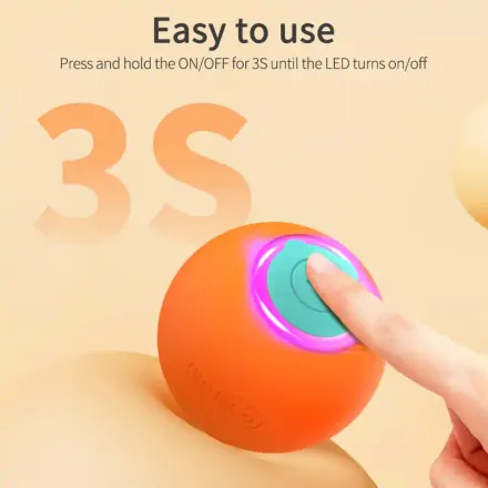 Rojeco Smart Cat Toys Balle Rebondissante Interactive Pour Chat thumbnail 2