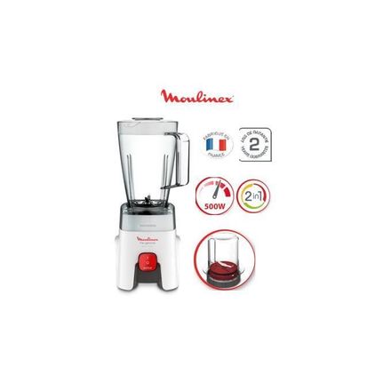 Blender Génuine Lm241b25 - 500w, 1 Vitesse + Pulse, Bol 1,25l Et 1 Accessoire thumbnail 1