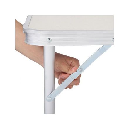 Table Camping Pliable Réglable Aluminium 120x60 Cm thumbnail 4
