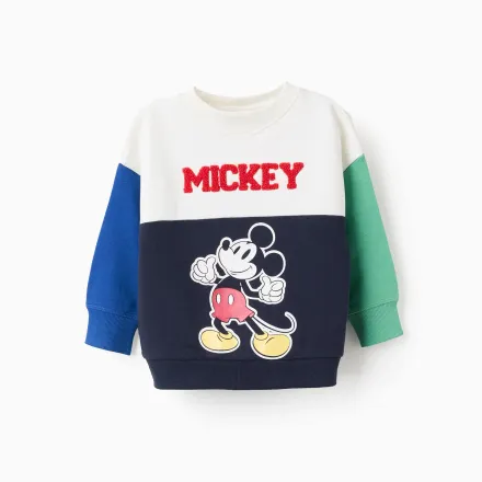 Mickey Color Block Sweatshirt For Boys thumbnail 1