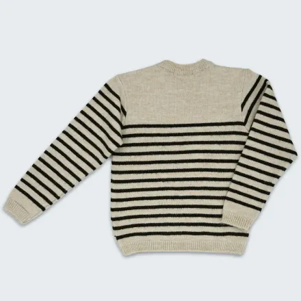 Pull À Rayures En Tricot thumbnail 2