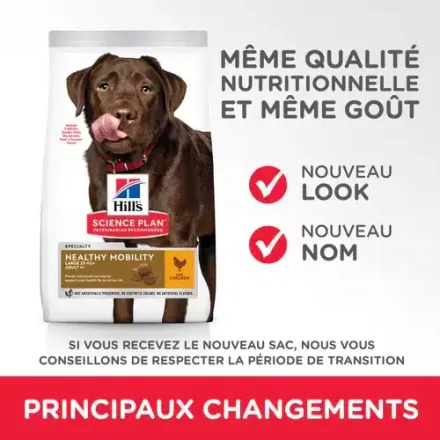 Croquettes Chien Large Breed Adult Healthy Mobility – Poulet thumbnail 4