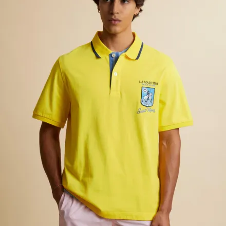 Polo Manches Courtes En Jersey Saint Tropez - Charlton thumbnail 1