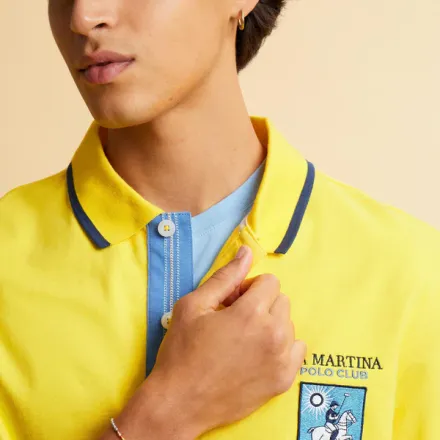 Polo Manches Courtes En Jersey Saint Tropez - Charlton thumbnail 2