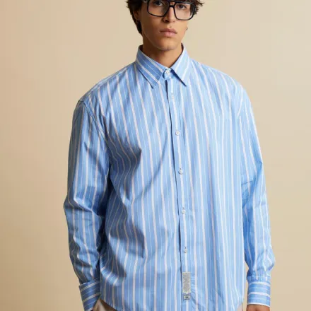Chemise Popeline Rayée - Charles thumbnail 4