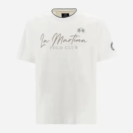 T-shirt En Jersey Épais « Polo Club » – Clodoveo   thumbnail 1