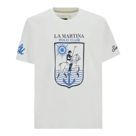 T-shirt En Jersey La Martina Polo Club – Constantino thumbnail 1