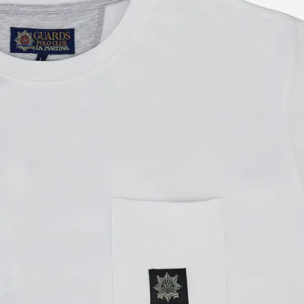 T-shirt En Coton Avec Poche Guards – Clay thumbnail 4
