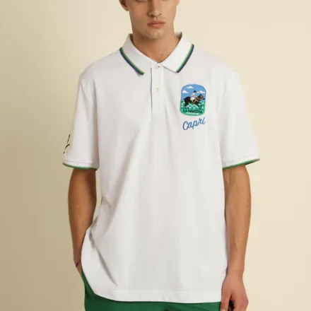 Polo En Jersey De Coton Capri Edition – Cyru thumbnail 4