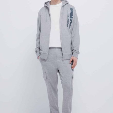 Sweat-shirt Zippé Chiné thumbnail 3