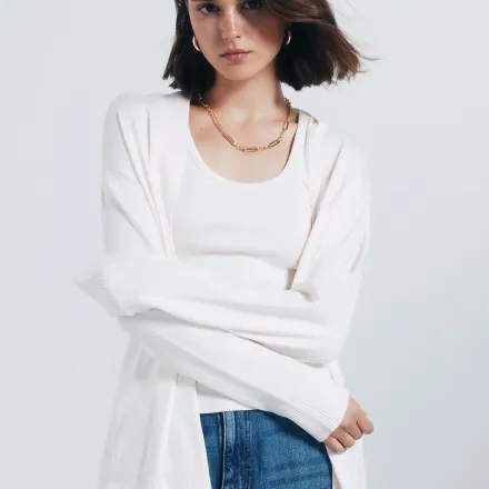 Cardigan Léger Ouvert thumbnail 1